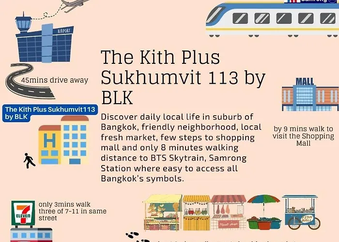 Appartement The Kith Sukhumvit 113 By Blk *